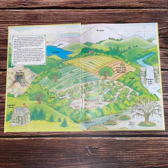 Original Cabbage Patch Kids The Great Rescue Book Parker Brothers Vintage - Picture 2 of 4